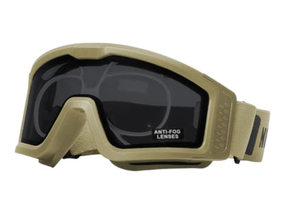 Nuprol Battle Visor RX THERMAL Dual-Lens Protective Eyewear with Prescription Insert