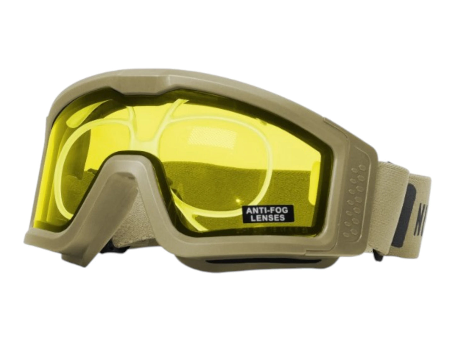 Nuprol Battle Visor RX THERMAL Dual-Lens Protective Eyewear with Prescription Insert