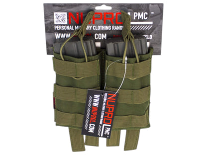 Nuprol PMC M4 Double Open Mag Pouch - Green