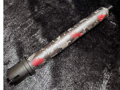 OG Carbon Wolverine MTW 7" Fleck Forged Carbon Outer Barrel