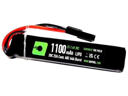 Nuprol Power 1100mah 7.4v 20c Stick Type