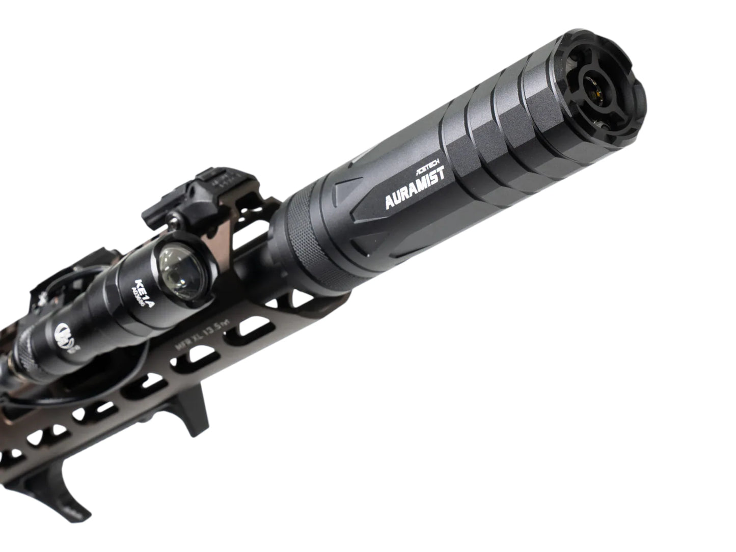 Acetech AuraMist producing water vapour muzzle mist effect