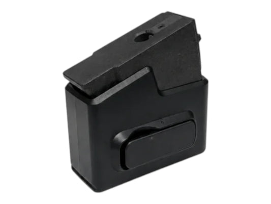 AirTac Wolverine MTW AK to M4 AEG magazine adapter shown on its own