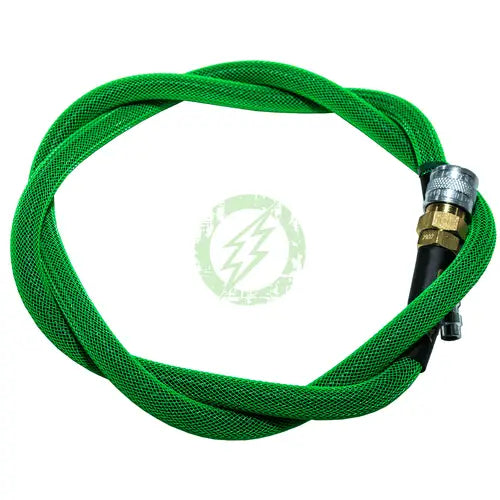 Amped Airsoft Standard Weave 36" HPA Line - Neon Green