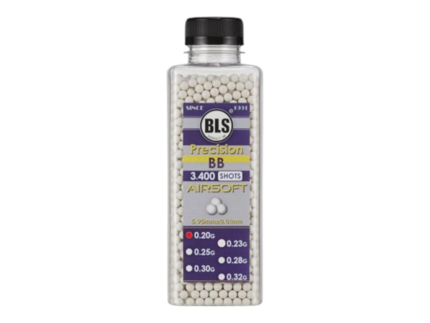 BLS Precision BBs — White (Standard Weights, Non-Bio)