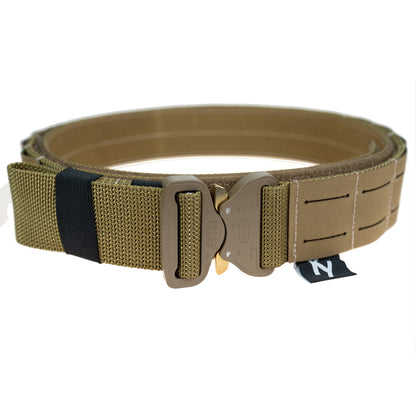 Coyote Brown Kydex Customs 2" Shooter Belt
