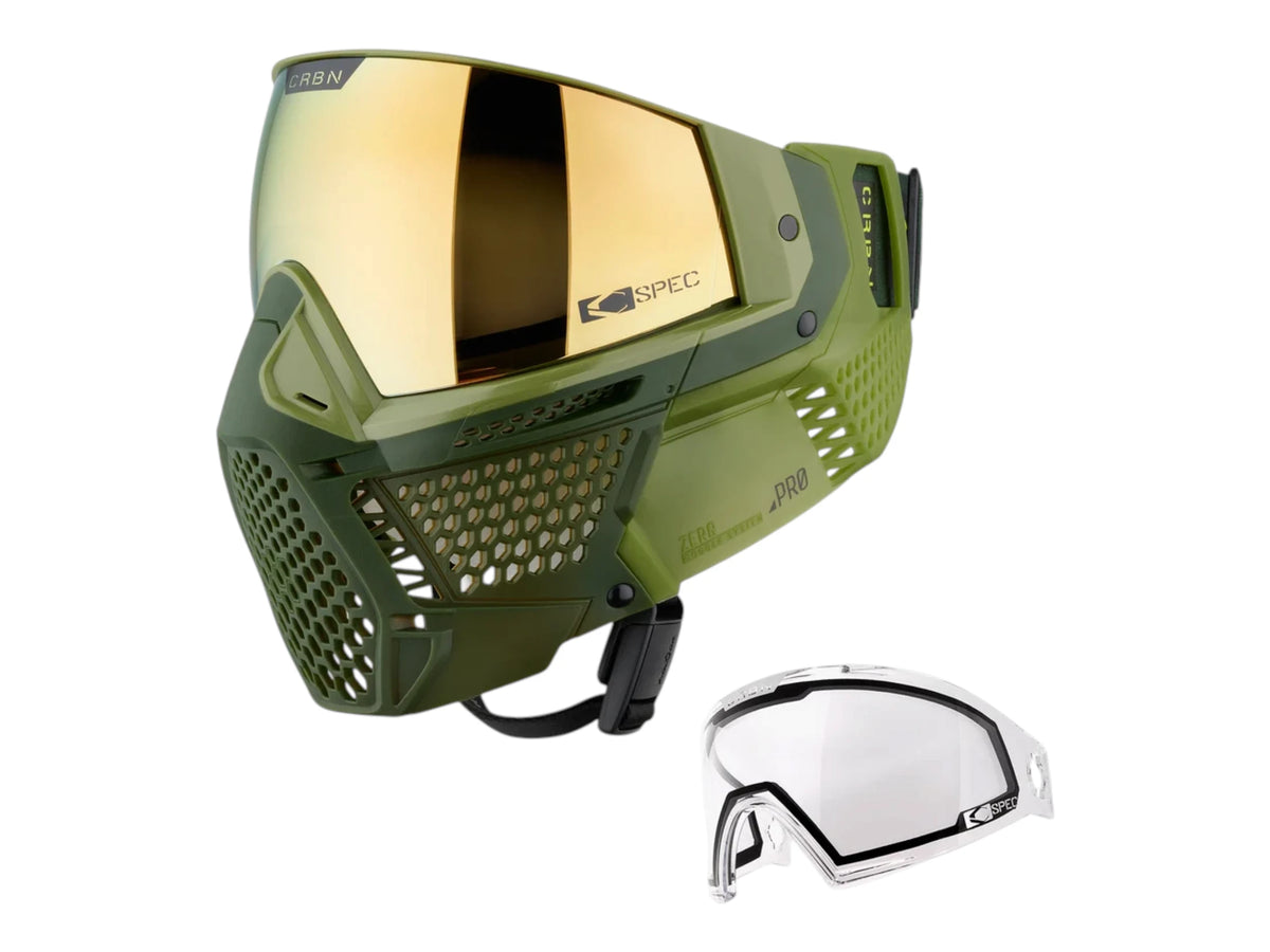 CRBN ZERO Pro Goggle — Two C-SPEC Lenses, More or Less Coverage