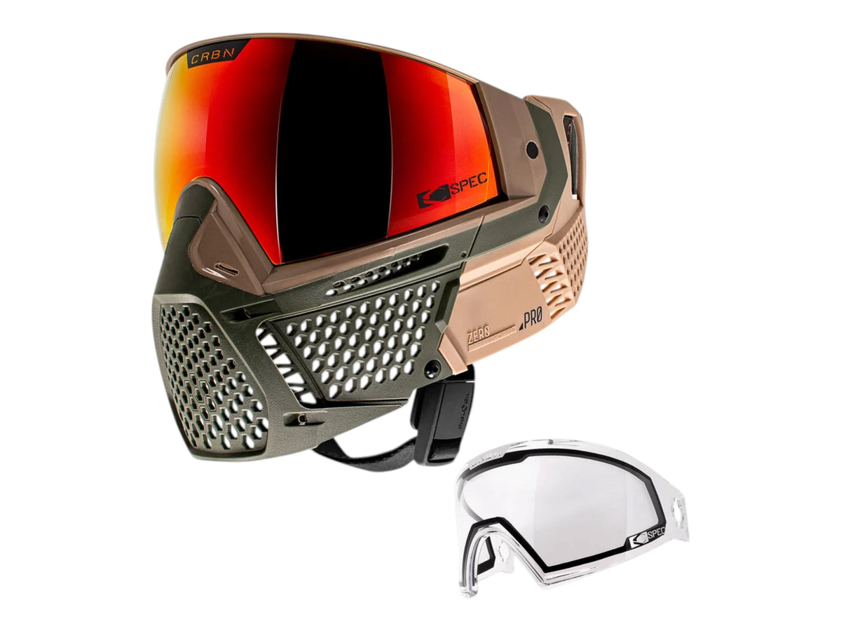 CRBN ZERO Pro Goggle — Two C-SPEC Lenses, More or Less Coverage