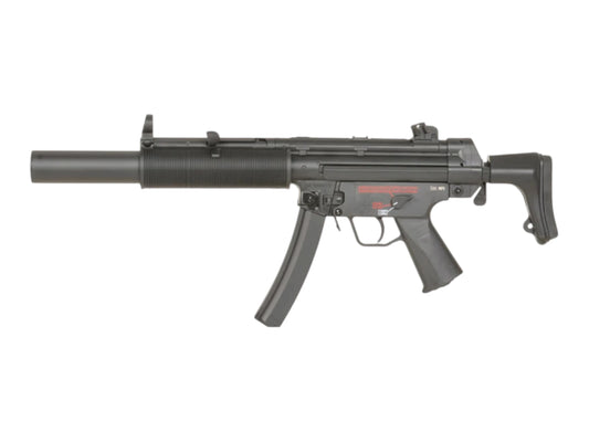 CYMA Platinum GEN2 CM041SD6 MP5 SD6 AEG with an integral suppressor and folding stock