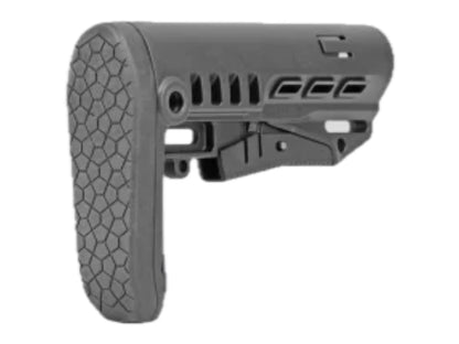 DLG Tactical TBS Compact Buttstock — Commercial-Spec, Black