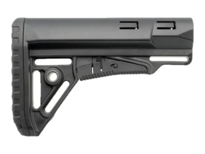 DLG Tactical TBS Sharp Buttstock — Mil-Spec, Black