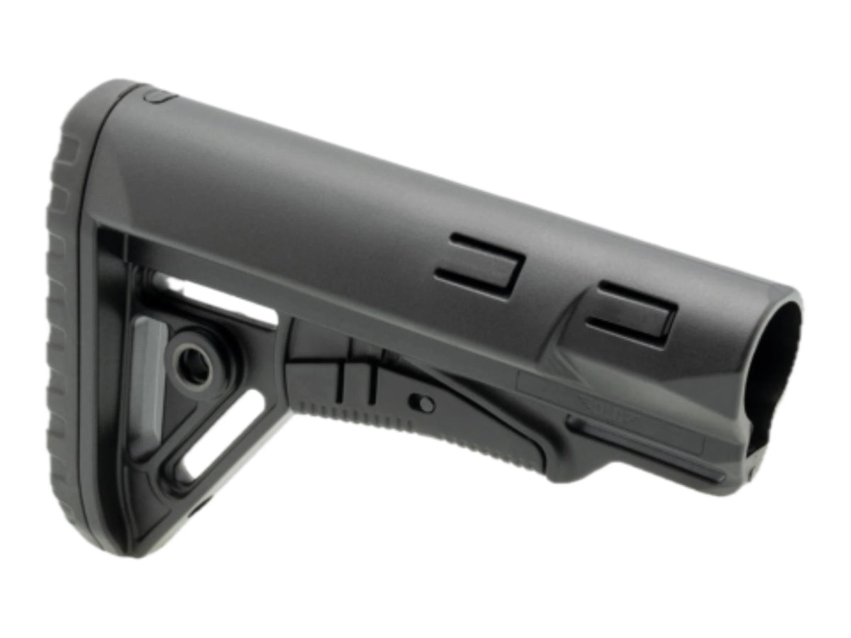 DLG Tactical TBS Sharp Buttstock — Mil-Spec, Black
