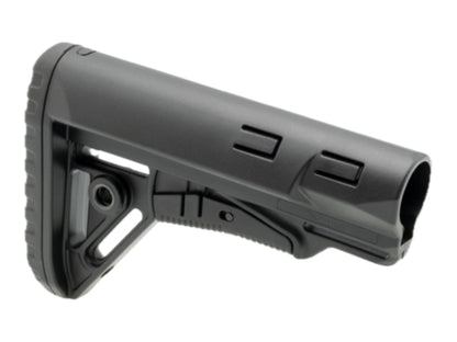 DLG Tactical TBS Sharp Buttstock — Mil-Spec, Black