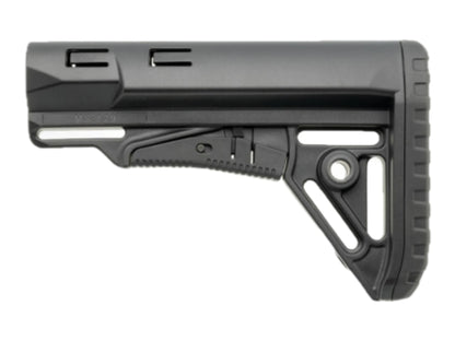 DLG Tactical TBS Sharp Buttstock — Mil-Spec, Black