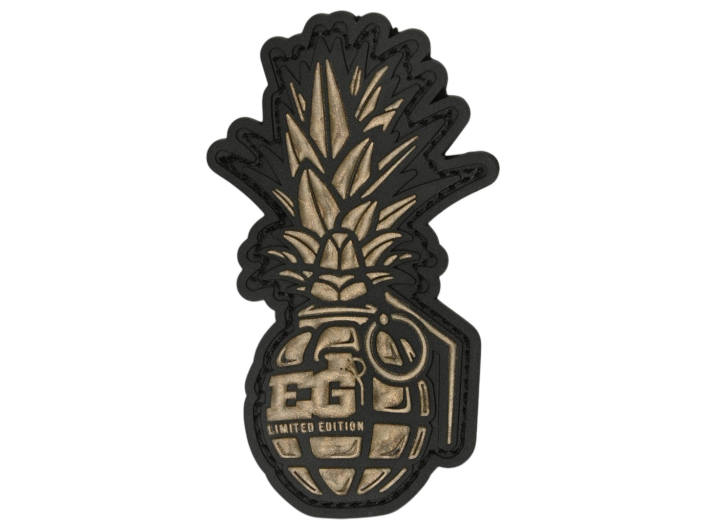 Pineapple Black & Gold Patch