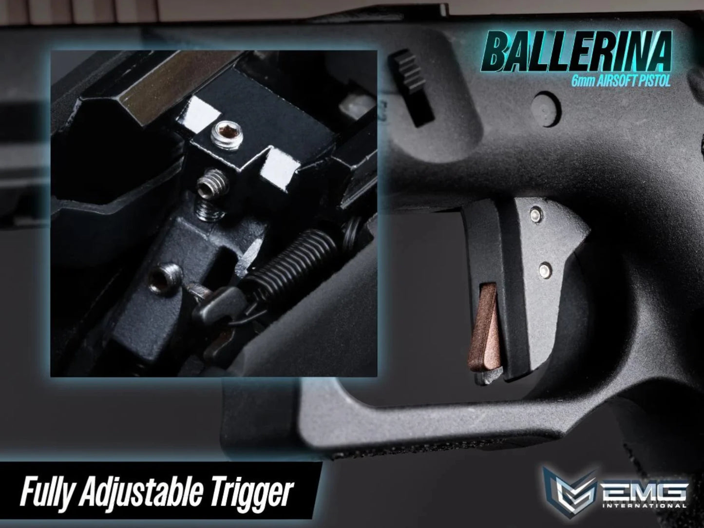 EMG TTI Ballerina R34-4 GBB Pistol — Officially Licensed John Wick Series