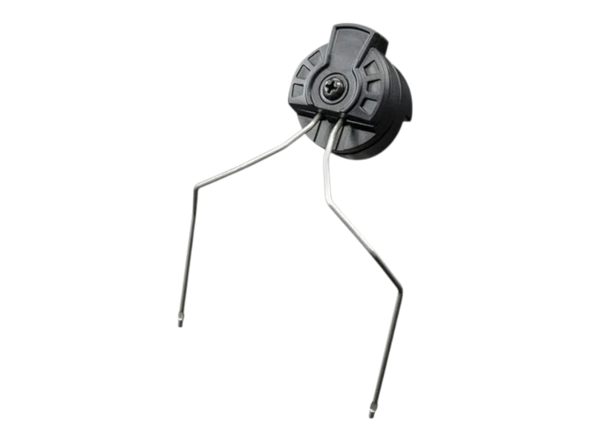 Earmor M11 ARC helmet rail adapter with rotating mount and a pair of curved wire arms