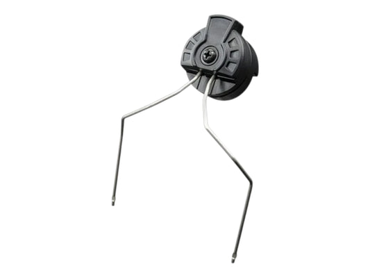Earmor M11 ARC helmet rail adapter with rotating mount and a pair of curved wire arms