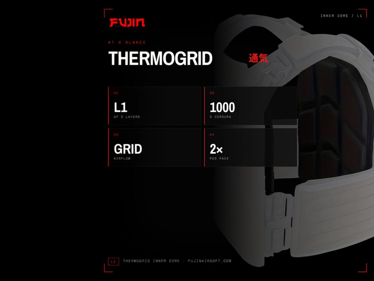 Fujin Shinto ThermoGrid Vent Layer — view 2