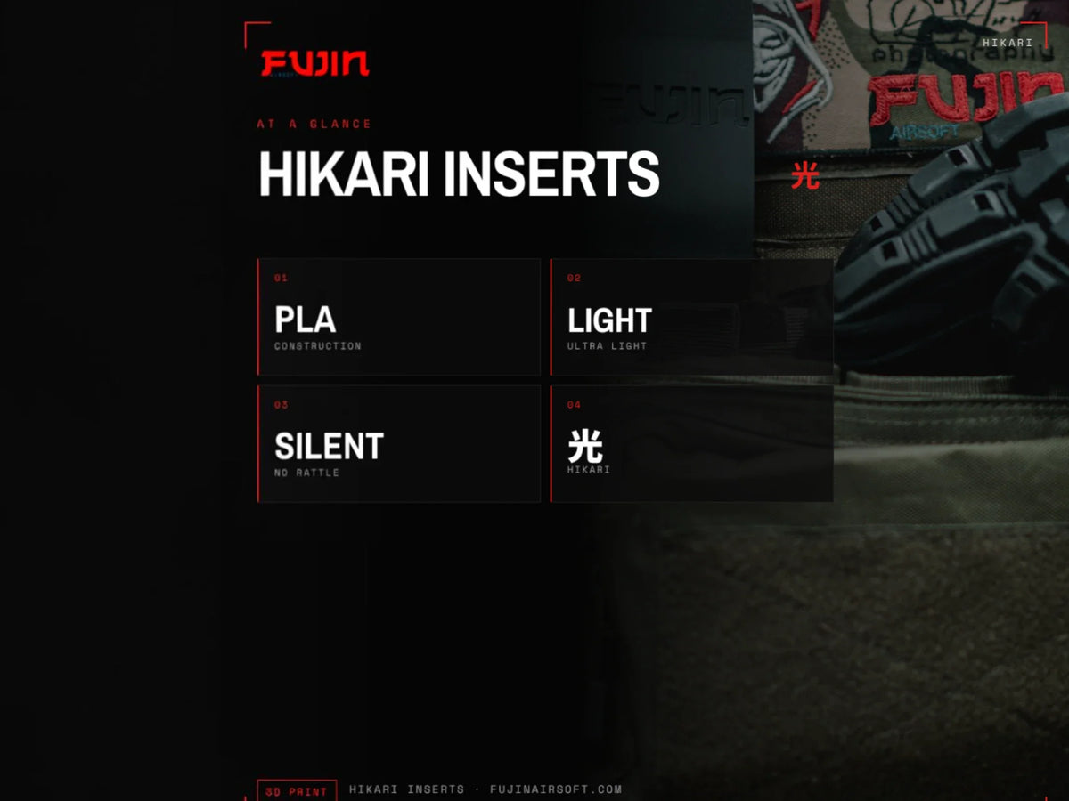 Fujin Hikari 3D Printed Pouch Inserts — view 5