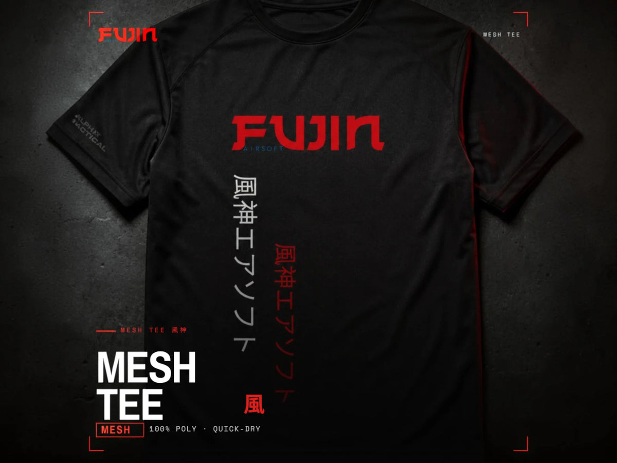 Fujin Mesh Tee, Quick-Dry Base Layer