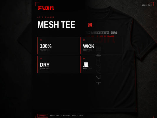 Fujin Mesh Tee, Quick-Dry Base Layer — view 2