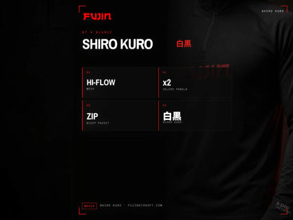 Fujin Operator Mesh, Shiro Kuro — view 2