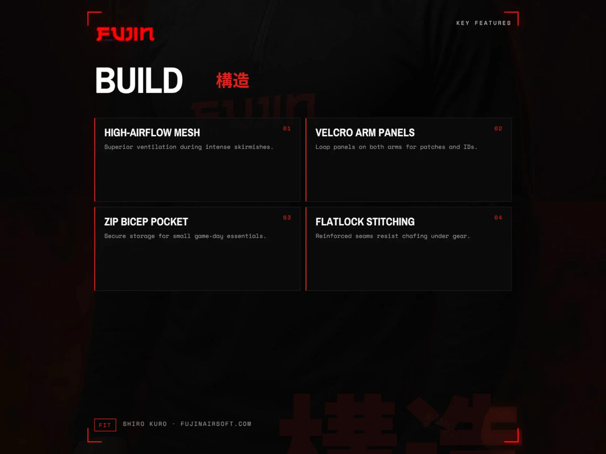 Fujin Operator Mesh, Shiro Kuro — view 3