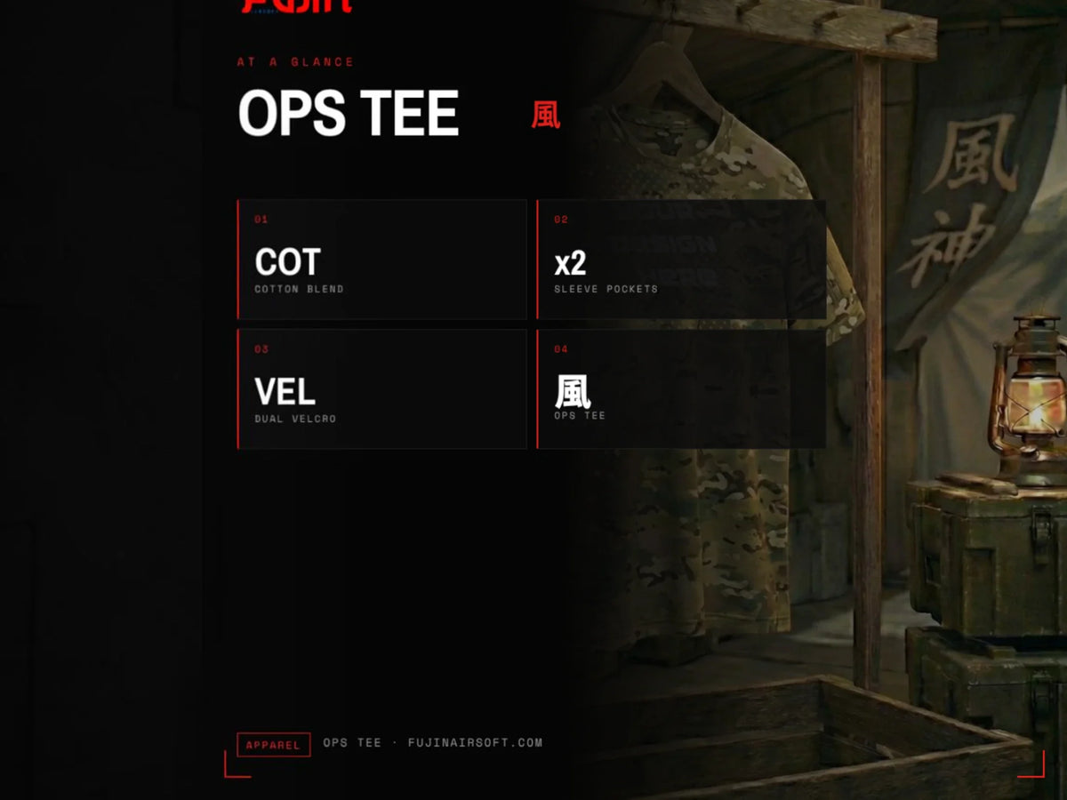 Fujin Operator Tee, 5 Colours — view 2