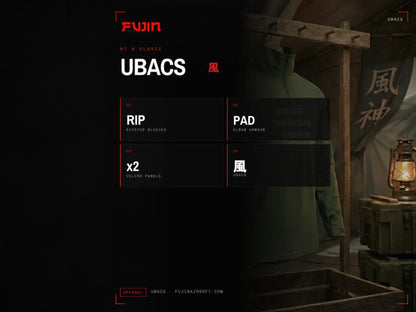 Fujin Operator UBACS, Elbow Pads — view 2
