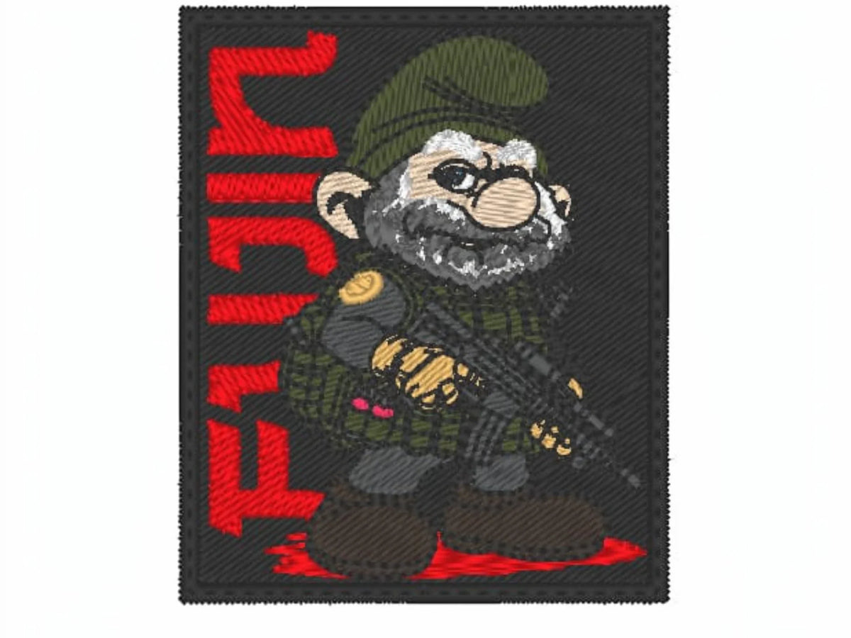 Fujin Airsoft Papa Fujin embroidered morale patches