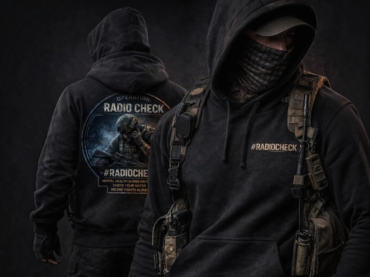Fujin Radio Check Hoodie, 4 Colours