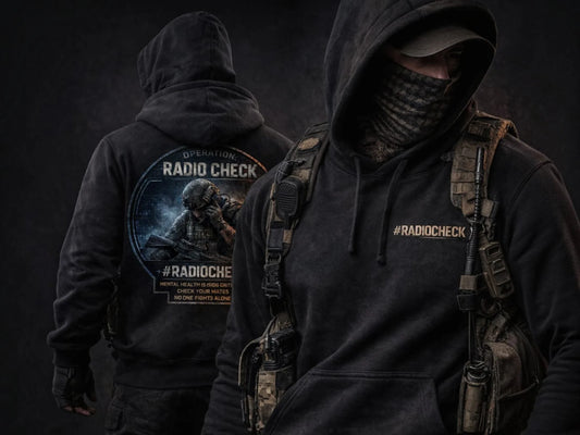 Fujin Radio Check Hoodie, 4 Colours