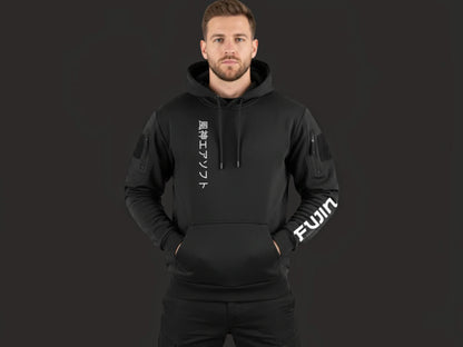 Fujin Shiro Kuro Tactical Hoodie — view 14