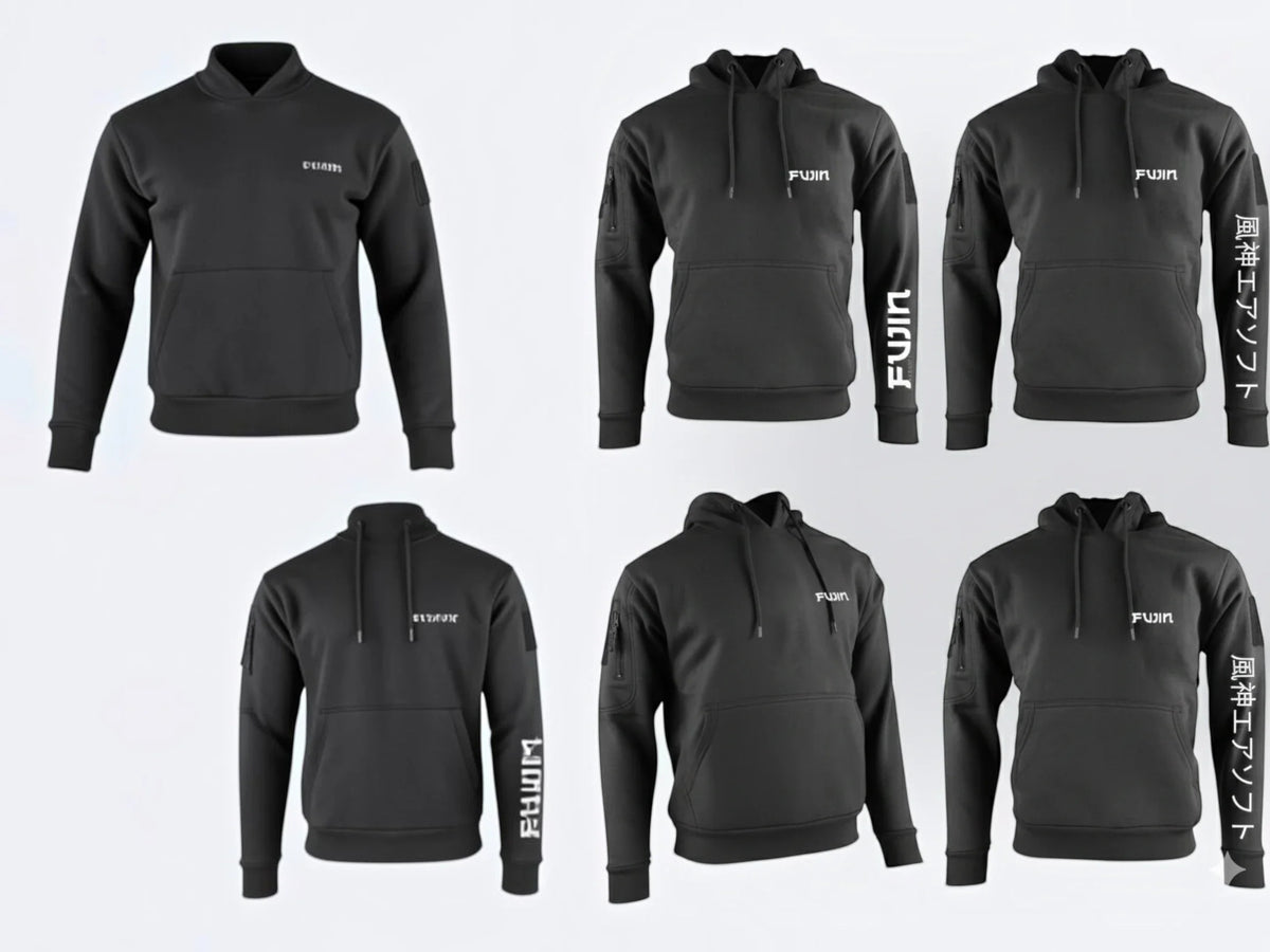 Fujin Shiro Kuro Tactical Hoodie — view 15