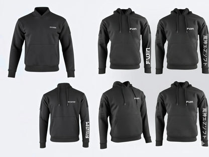 Fujin Shiro Kuro Tactical Hoodie — view 15