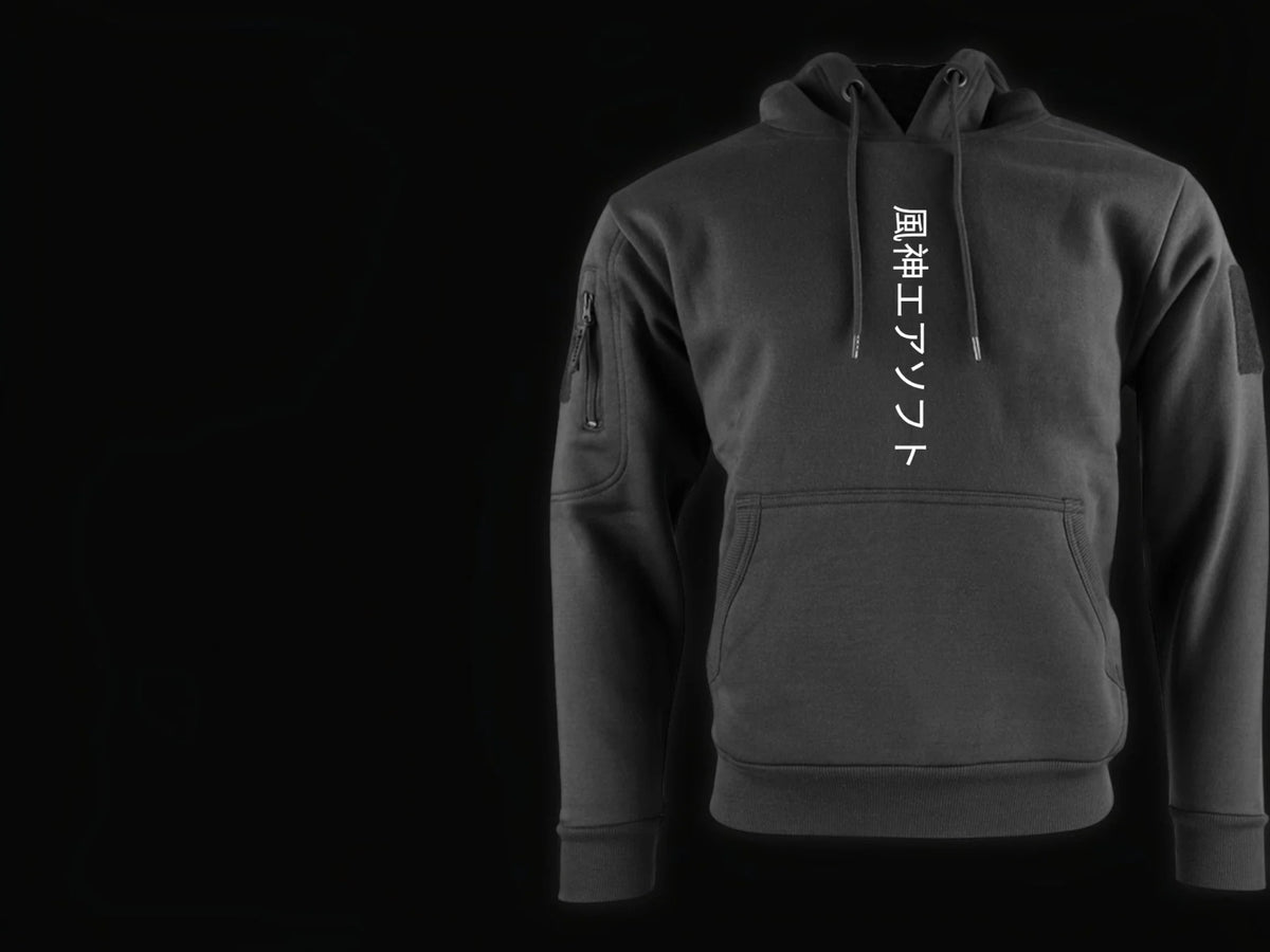 Fujin Shiro Kuro Tactical Hoodie — view 17