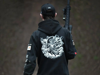 Fujin Shiro Kuro Tactical Hoodie — view 7