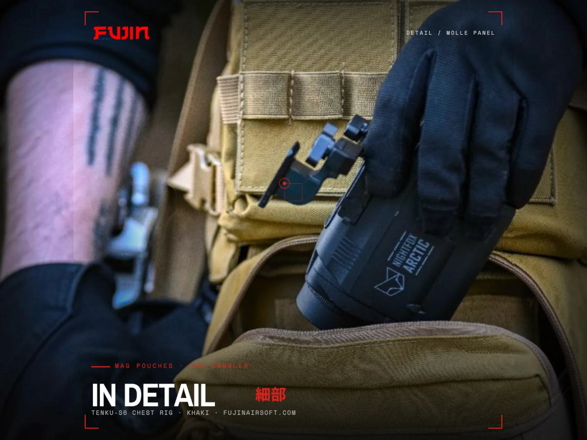 Fujin TENKU-S6 Six-Mag Chest Rig — view 16