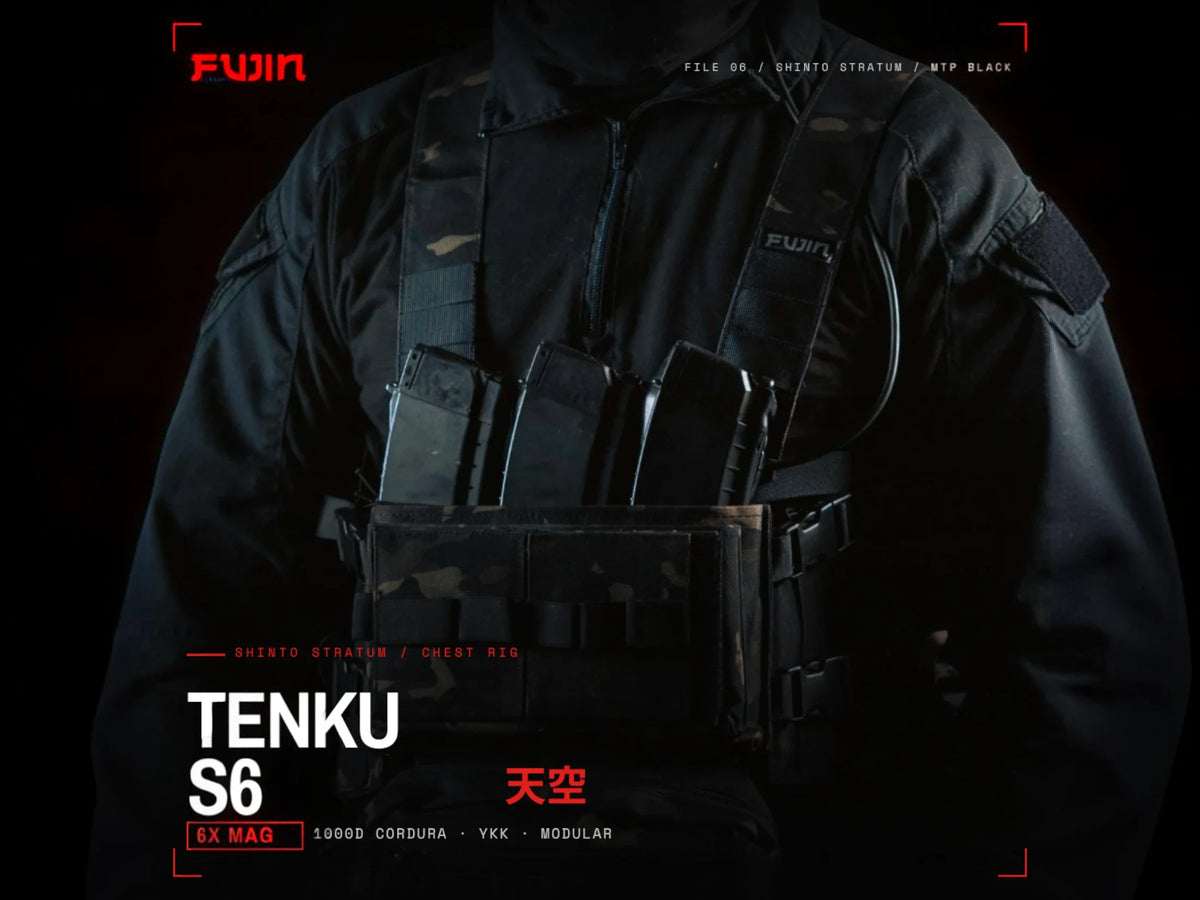 Fujin TENKU-S6 Six-Mag Chest Rig