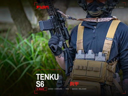 Fujin TENKU-S6 Six-Mag Chest Rig — view 5