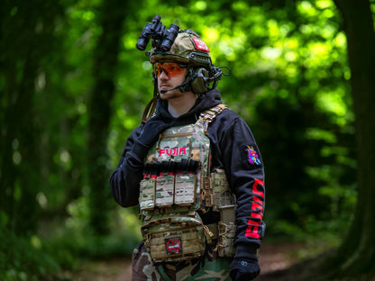Fujin Tactical Hoodie, Logo Print — view 6