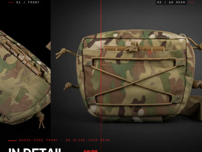 Fujin Zephyr QR Drop Pouch, One-Handed — view 3