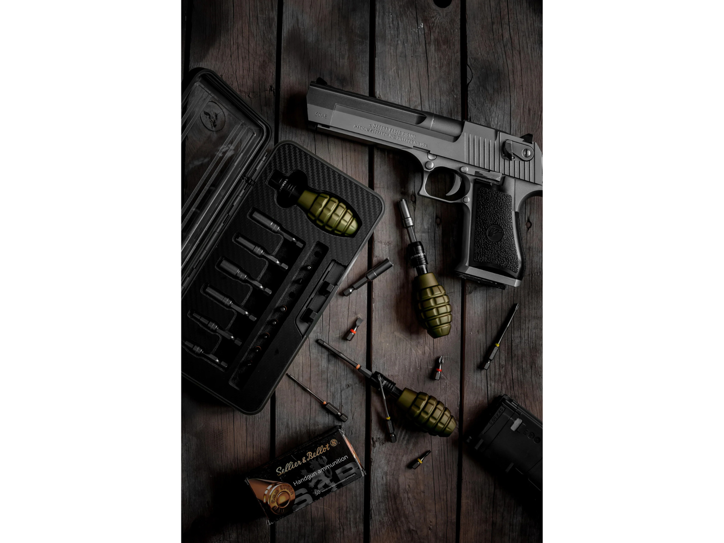 GPT 17-Piece Grenade-Style Valve Tool Kit