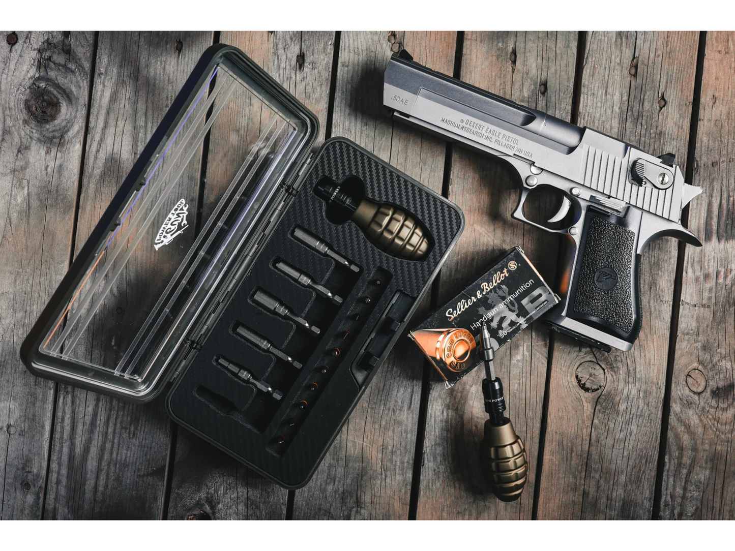GPT 17-Piece Grenade-Style Valve Tool Kit