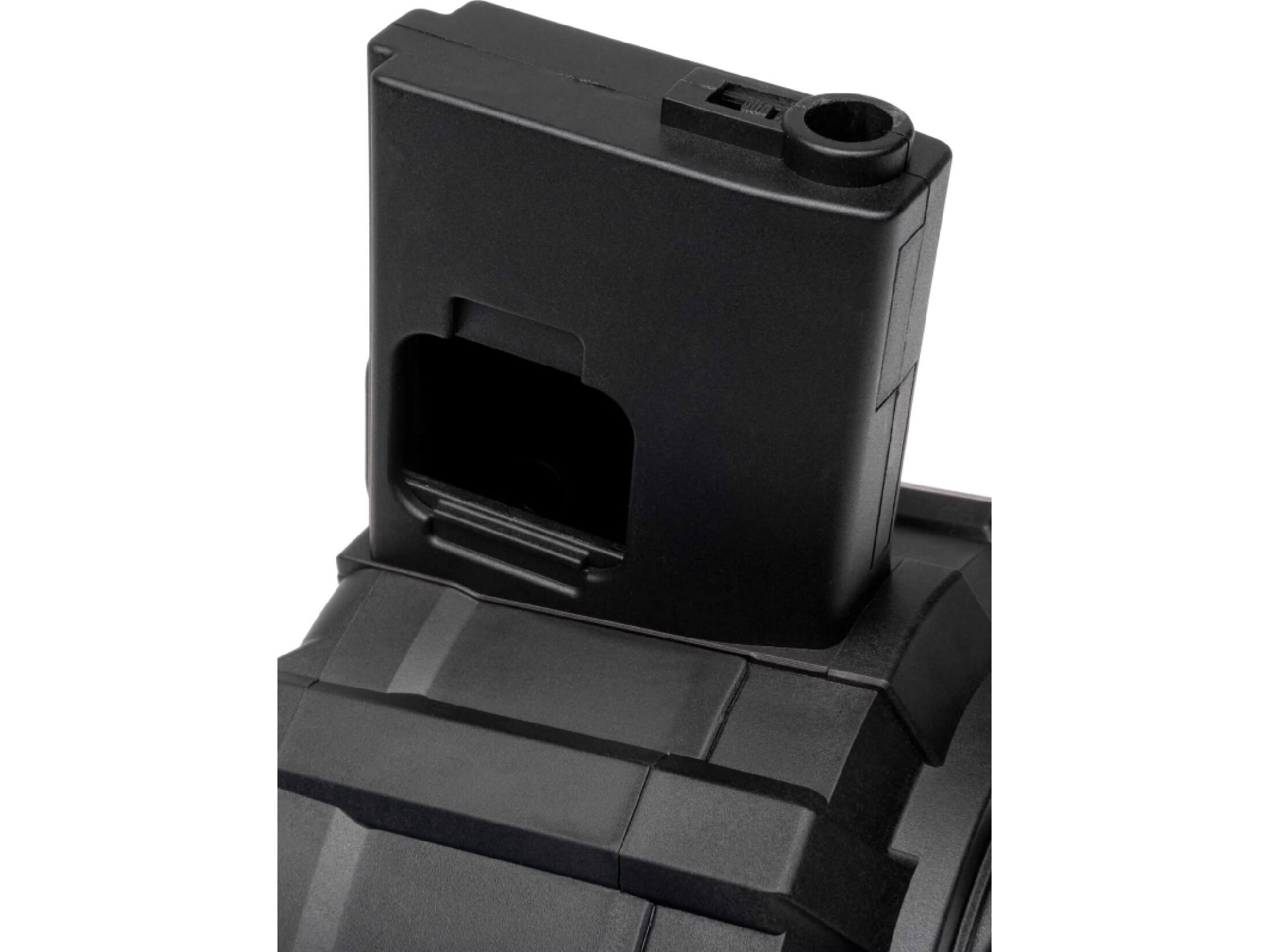 A&K 5000rd Drum Magazine For M4/16 AEG(Manual)(Black... A&K 5000rd Drum Magazine For M4/16 AEG(Manual)(Black...