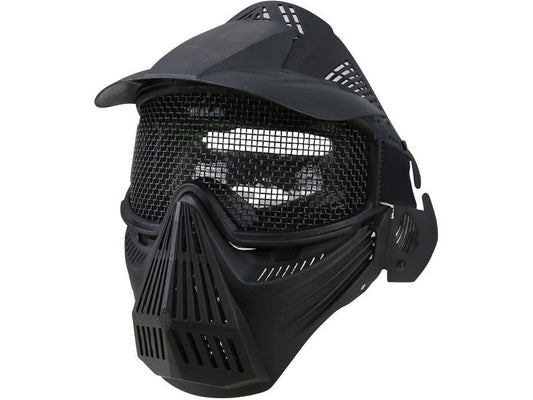 Full Face Mesh Mask - Black