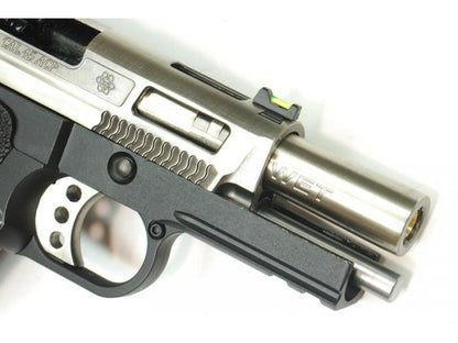 Hi-Capa 3.8 Force (waved groove)Semi / Full Auto Silver Model