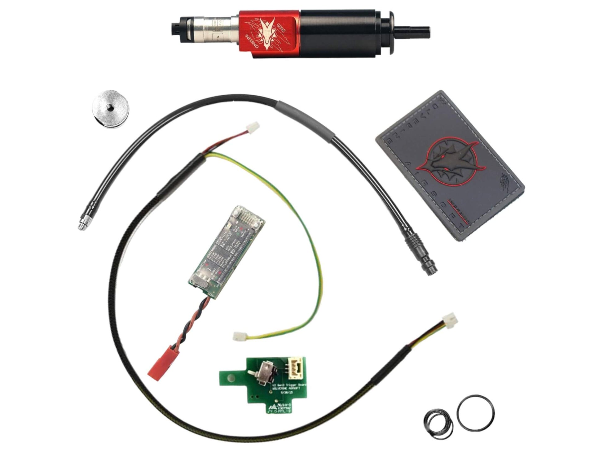 Wolverine Airsoft INFERNO HPA Engine Gen 2 Premium Edition W/ M4 Cylin Titan Forge Airsoft Wolverine Airsoft INFERNO HPA Engine Gen 2 Premium Edition W/ M4 Cylin Titan Forge Airsoft