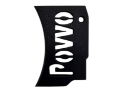 Kross Airsoft Design Hi-Capa trigger shoe, curved face with the Povvo cut-out, in black